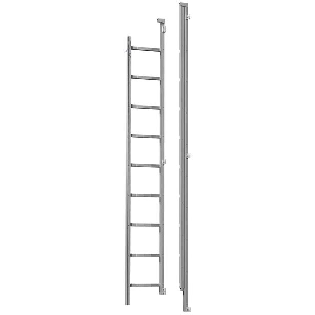 Poistumistikkaat PT-80, 4,2m, valkoinen