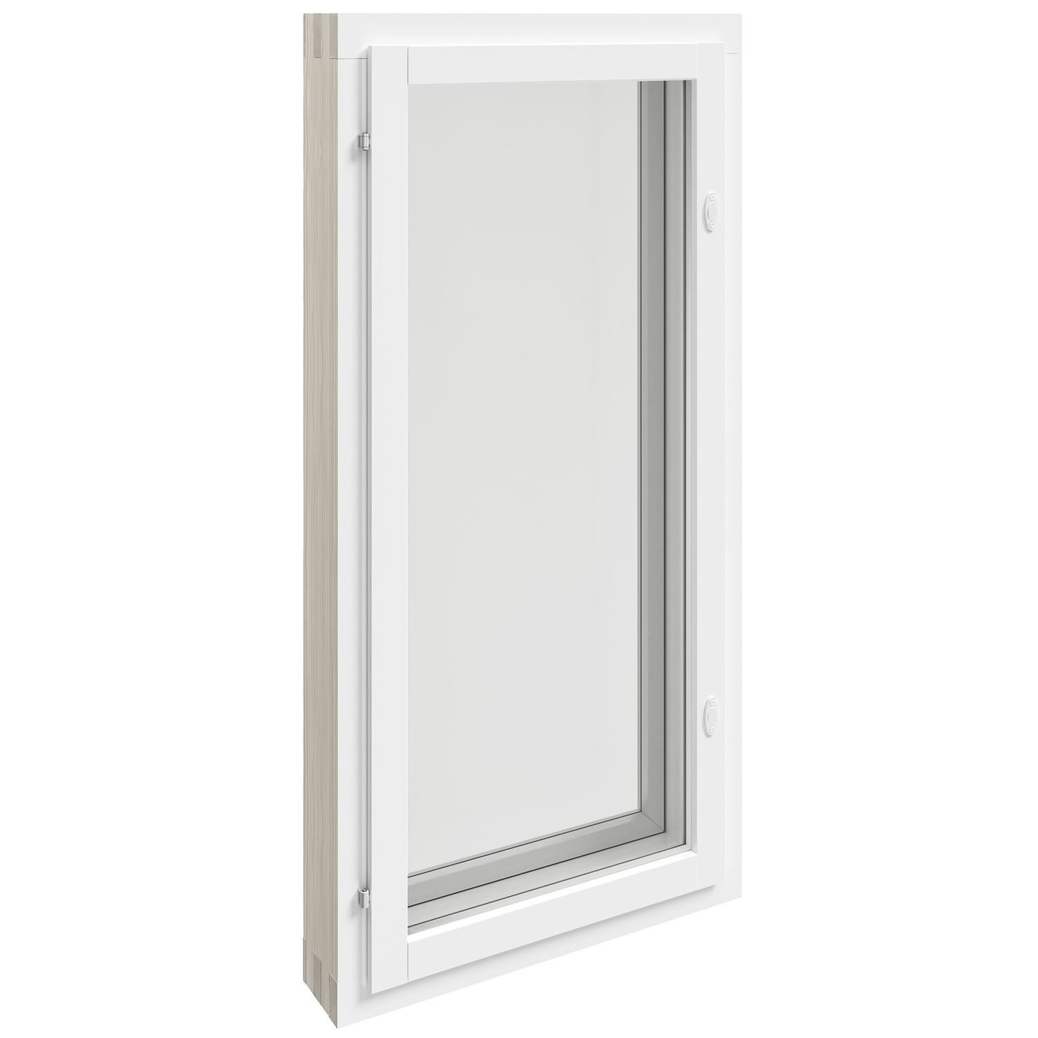 Ikkuna Aarni, puualumiini, 2+1, MSE, koko 6x12, karmisyvyys 130mm