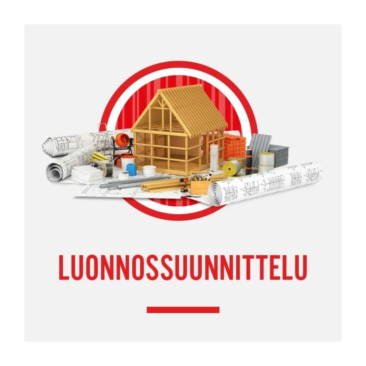 Luonnossuunnittelu autotalleille ja piharakennuksille