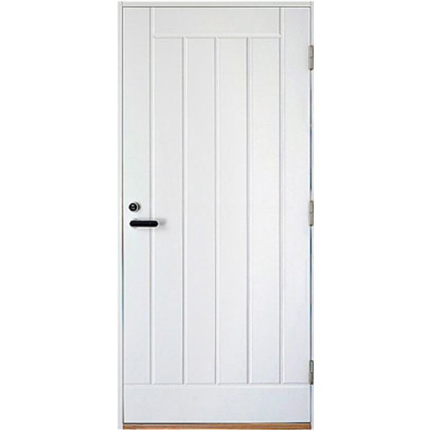 Varaston ovi Aarni Umpi 9-10x19-21 karmi 92mm, valkoinen