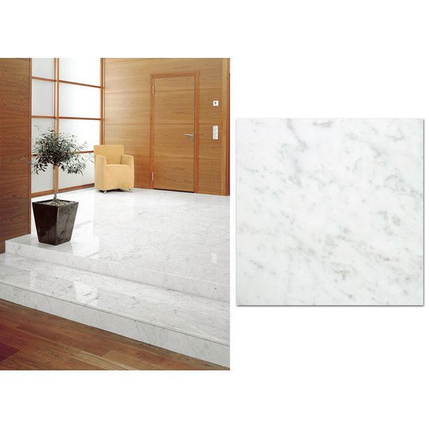 Marmorilaatta Bianco Carrara C, 305x305mm