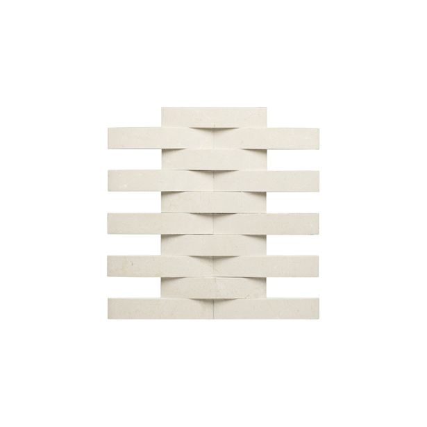 Marmorimosaiikki Crema Marfil Aalto, 225x300mm