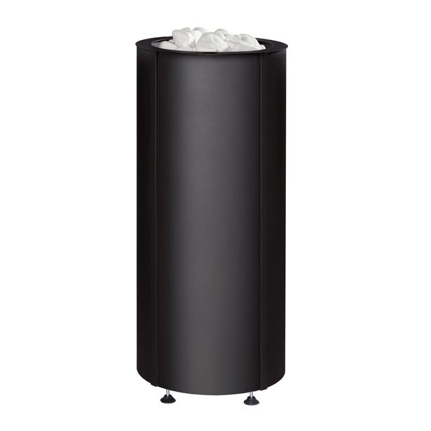 Sähkökiuas Tulikivi Sumu 90 E, teräsverhoilu, 9kW, 8-13m³, erillinen ohjaus, musta