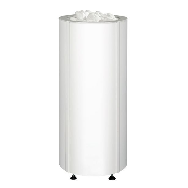 Sähkökiuas Tulikivi Sumu 90 E, teräsverhoilu, 9kW, 8-13m³, erillinen ohjaus, valkoinen