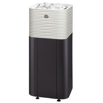 Sähkökiuas Tulikivi Huurre 105 integroitu, 10.5kW, 9-15m³, valukivi, integroitu, erillinen ohjaus, valkoinen