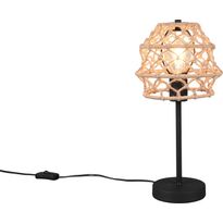 Pöytävalaisin Trio Hive, E27, luonnollinen väri/hamppu