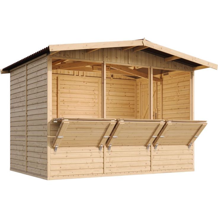 Kioski Timbela M150A, 6.03m2