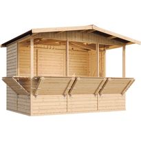 Kioski Timbela M150B, 6.03m²