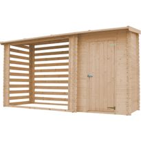 Polttopuukatos ja pihavaja Timbela M205, 3.64m²