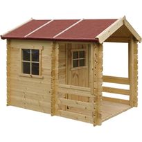 Leikkimökki Timbela M501A, 1.1m², Verkkokaupan poistotuote