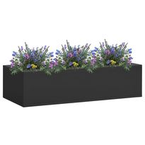Kukkalaatikko toimistoon, 90x40x23cm, teräs, eri värejä