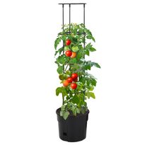 Tomaattiruukku antrasiitti Ø29,5x115 cm polypropeeni (52209)