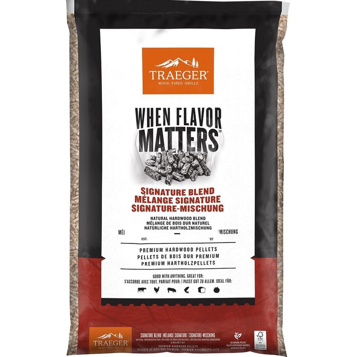 Pelletti Traeger Signature Blend EU, 9kg, kirsikka/tammi/leppä