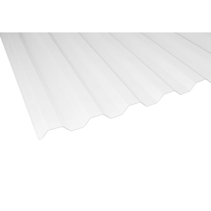 Valokate Keraplast PC Sun trapetsilevy  1,0 mm, opaali 1040 x 2500 mm
