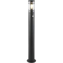 Pylväsvalaisin Trio Paloma, 100cm, E27, antrasiitti, liiketunnistin
