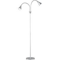LED-lattiavalaisin Trio Arras LED 2X3.8W, IP20, Ø200x1500 mm, titaani, Verkkokaupan poistotuote