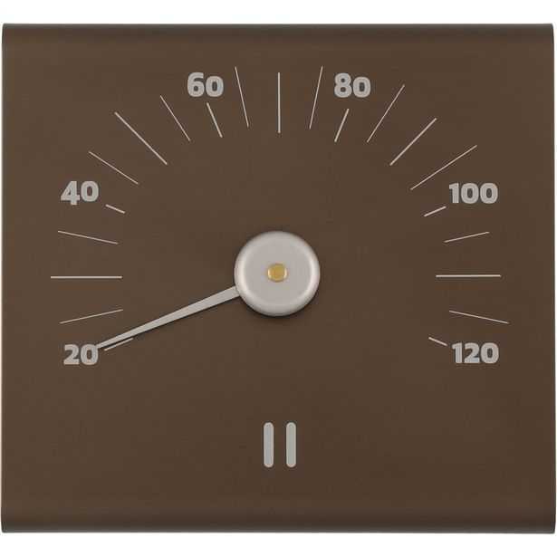 Saunan lämpömittari Rento, alumiini