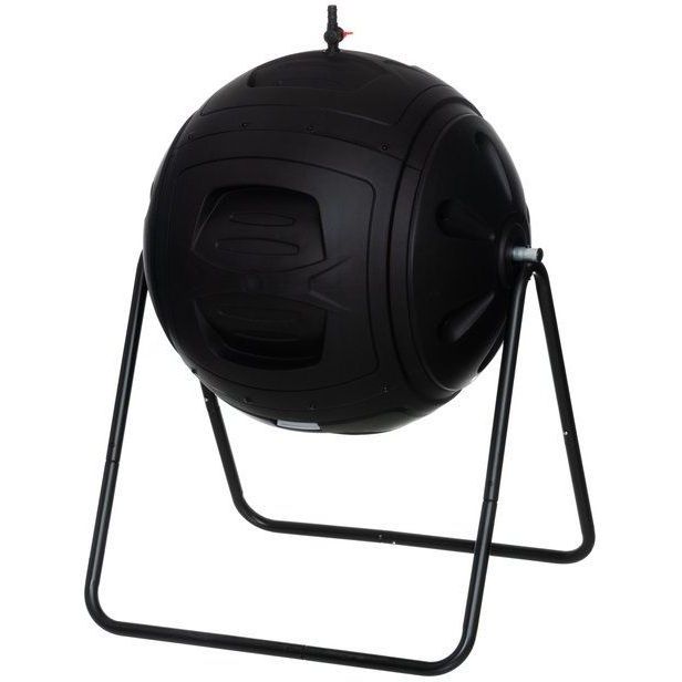 Rumpukompostori Tarmo, 130L, musta