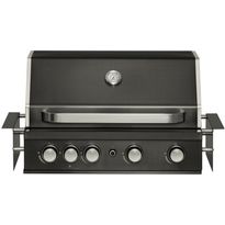 Kaasugrilli Mustang Black Pearl 4 built-in, 4 poltinta, upotettava, musta