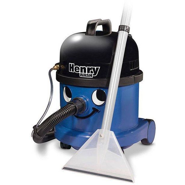 Tekstiilipesuri Numatic Henry Wash HWV370-2, musta/sininen