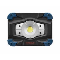 Akkutyövalaisin Mareld Flash 3000RE, IP65, USB, musta/petrooli