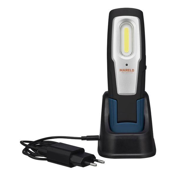 Ladattava käsivalaisin Mareld Illumine 600RE, IP65, musta/petrooli
