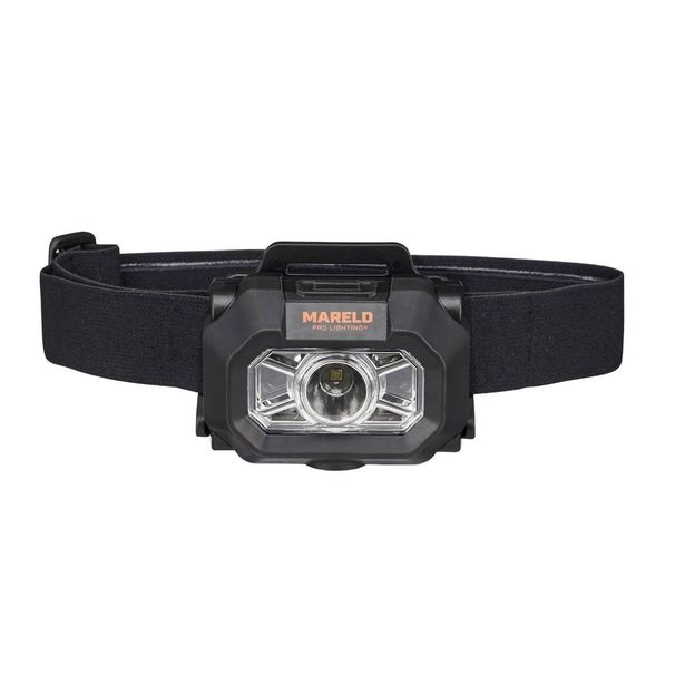 Otsalamppu Mareld Jet 216 EX, IP67, musta/oranssi