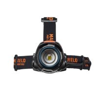 Ladattava otsalamppu Mareld Halo 1200RE, IP64, hybridi, musta/oranssi