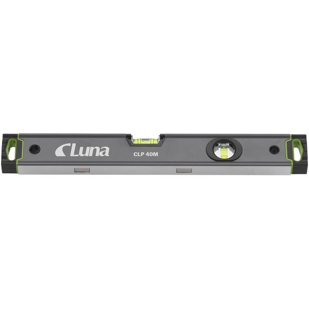Puusepän vesivaaka Luna Tools CLP, 60cm, magneeteilla