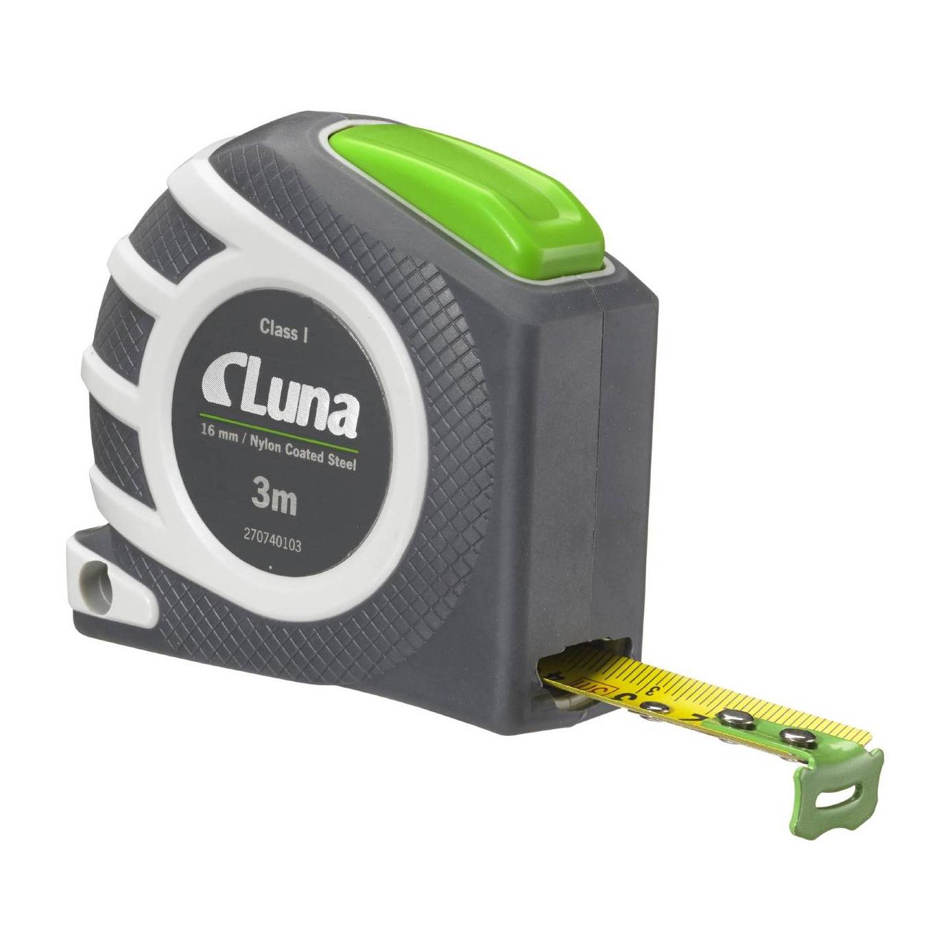 Mittanauha Luna Tools LAL, 5m, Auto Lock, ABS-kotelolla