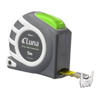 Mittanauha Luna Tools LAL, 5m, magneettinen, Auto Lock, ABS-kotelolla