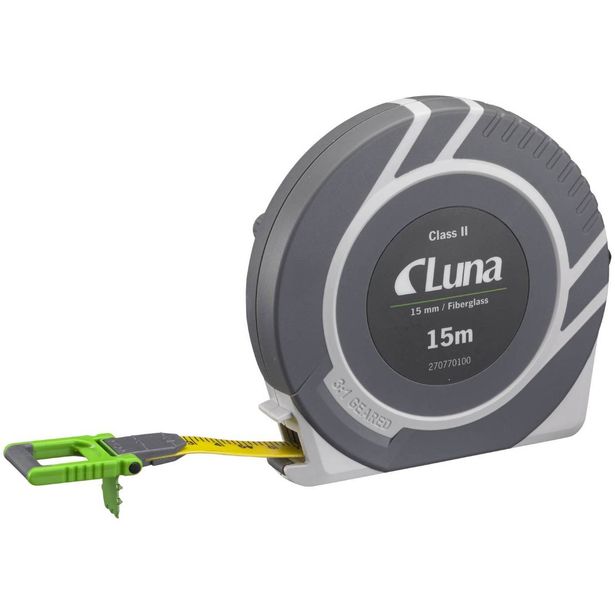 Mittanauha Luna Tools LG, 30m, lasikuitu, kotelolla