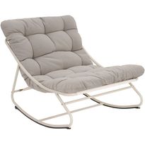 Keinutuoli ulkokäyttöön esti &amp; esta Cloud, teräs, beige