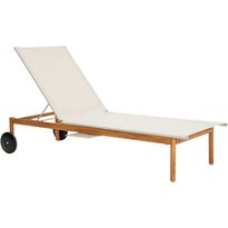 Aurinkotuoli esti &amp; esta Natural Mono, alumiini, beige