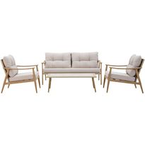 Sohvaryhmä esti &amp; esta Napa, 4-istuttava, alumiinirunko, beige