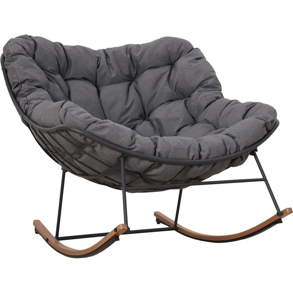 Keinutuoli ulko- ja sisätiloihin esti & esta Nube, grafiitinharmaa