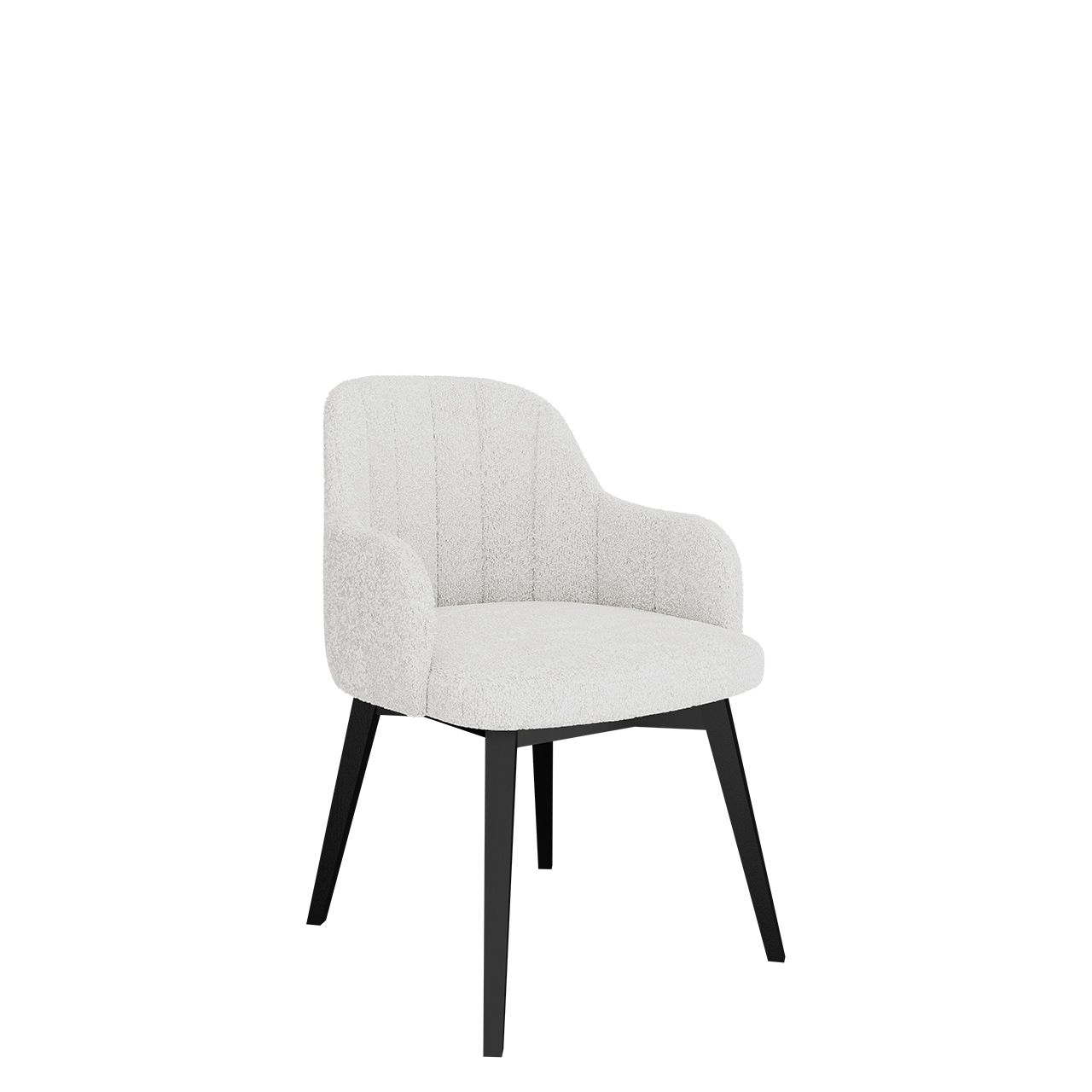 Tuoli S105, valkoinen/musta (2468)