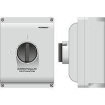 Turvakytkin Norwesco ESWP2 463 AC, aurinkovoimalan erotuskytkin, edestä väännettävä, 4x63A, 500V, 15kW, IP65