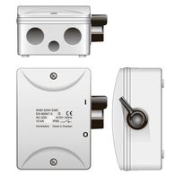 Turvakytkin Norwesco EMC SAM325H, sivusta väännettävä, 3x25A+apukosketin, 500V, 11kW, IP65