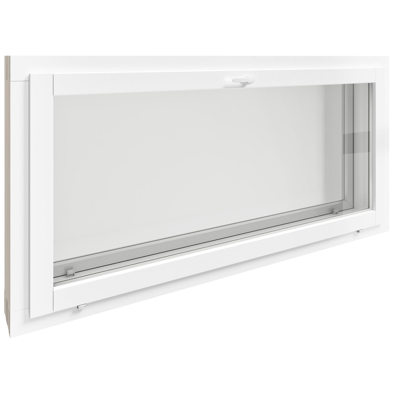 Tuuletusikkuna Aarni, puualumiini, 2+1, MSE, koko 12x6, alasaranoitu, karmisyvyys 130mm