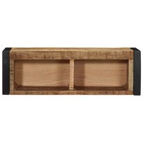 TV-kaappi, 80x30x25 cm, massiivipuu, eri värejä ja materiaaleja (42628)