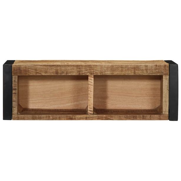 TV-kaappi 80x30x25 cm Massiivipuuta mango (15933)