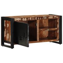TV-kaappi, 80x30x40 cm, eri massiivipuumateriaalit (42719)