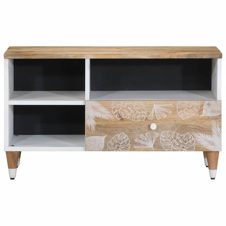 TV-kaappi 80x33,5x46 cm Massiivipuu Mango (18681)