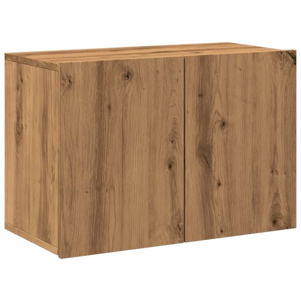 TV-kaappi seinäkiinnitettävä artesaani tammi 60x30x41 cm (57664)