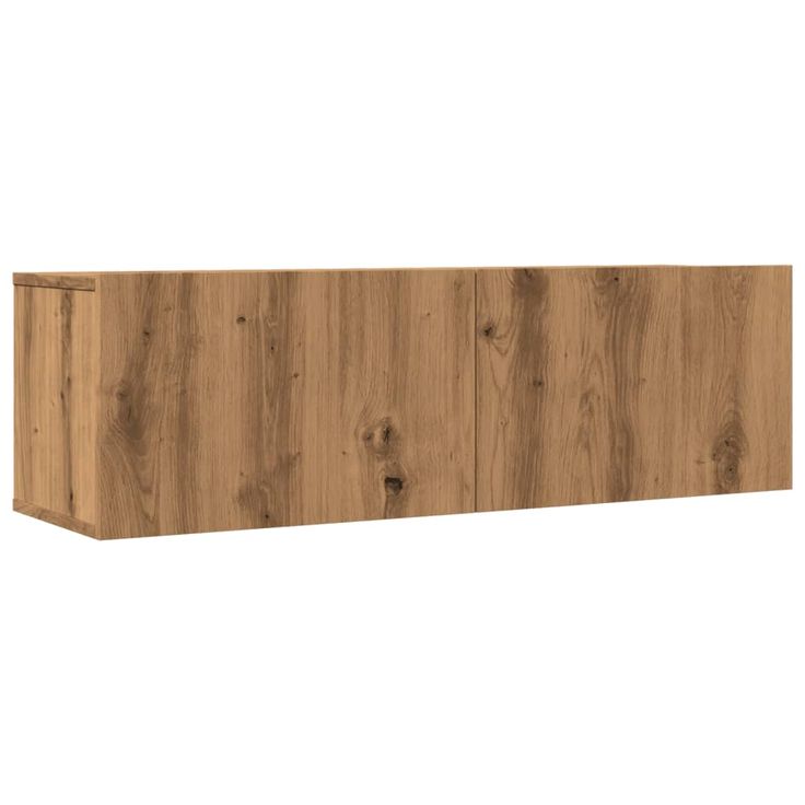 TV-kaappisarja seinäkiinnitettävä 2 kpl artesaani tammi 100x30x30 cm (57018)
