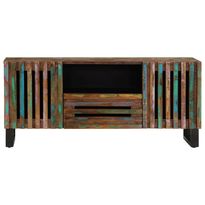 TV-taso, 100x34x46 cm, täysi puu, akaasia tai mangopuu (33907)