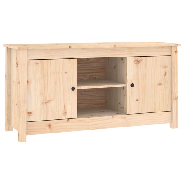 TV-taso 103x36,5x52 cm täysi mänty (14584)