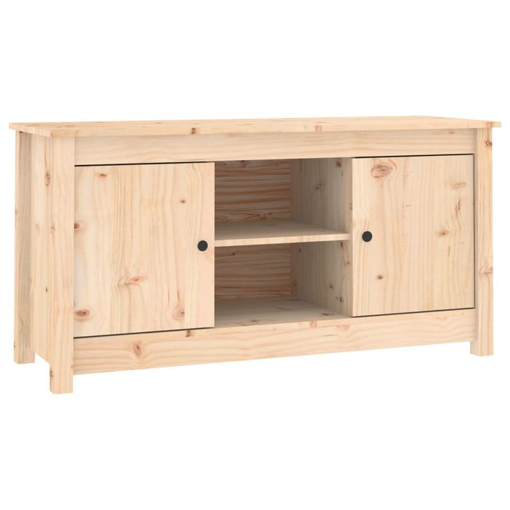 TV-taso 103x36,5x52 cm täysi mänty (14584)