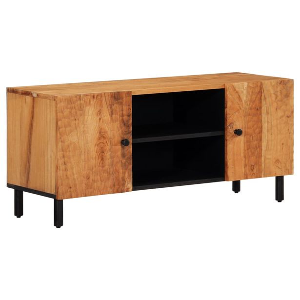 TV-taso 105x33x46 cm täysi akaasiapuu (56855)